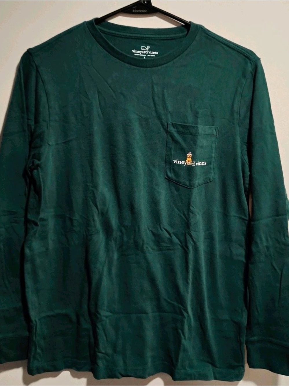 Vineyard Vines Men's Long-Sleeve Pocket Tee - Deep Green